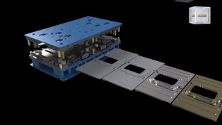 Thiết kế khuôn dập kim loại tấm sáng tạo cho thiết bị gia dụng