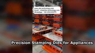 What are the sheet metal stamping dies for washing machines that are shipped overseas like?